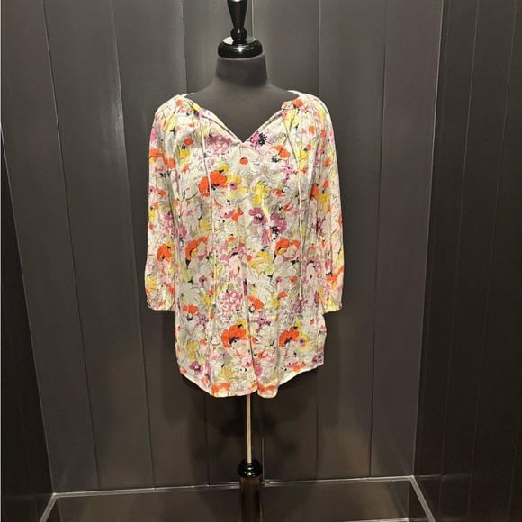 CHAPS Floral Women's Top - Multicolor - Picture 1 of 5